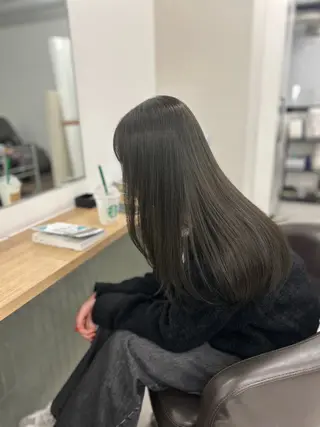 ロング カラー ヘアアレンジ 【代表】 たき〜のヘアスタイル