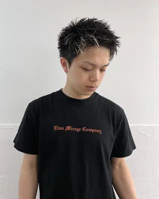 ショート メンズ メンズスタイリスト リュウジのヘアスタイル