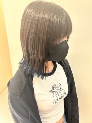 カラー 仙台ブリーチカラー デザインカラーあすかのヘアスタイル