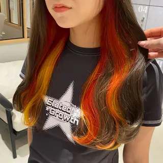 ロング カラー yukari🌷名駅 *大人かわいい艶髪のヘアスタイル