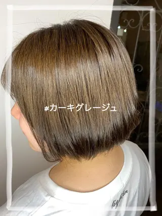 ショート カラー 杉山 蒼汰のヘアスタイル