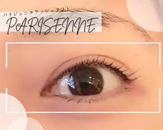 ミディアム カラー パーマ ヘアアレンジ メンズ キッズ ネイル マツエク・マツパ アイブロウ brille ~eyelash~のマツエク・マツパデザイン