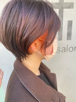 ショート カラー lmu by if所属・久保 亮太のヘアスタイル