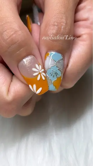 ネイル Lino𓂃⟡.· Chizuruのネイルデザイン