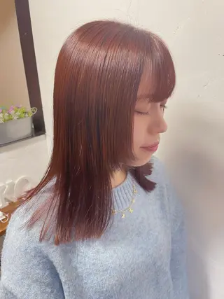 ミディアム ふわっとレイヤー 🪽スガヤハルミのヘアスタイル