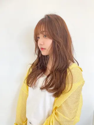 カラー Happiness王寺所属・髪質改善カラー 🫧萩原のヘアスタイル