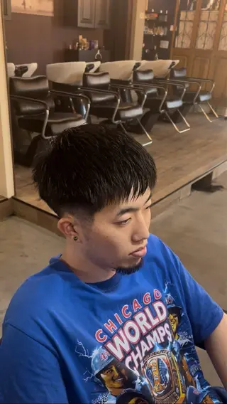 ショート メンズ 🇺🇸外国人風ヘア 💈N.Yuto💈のヘアスタイル