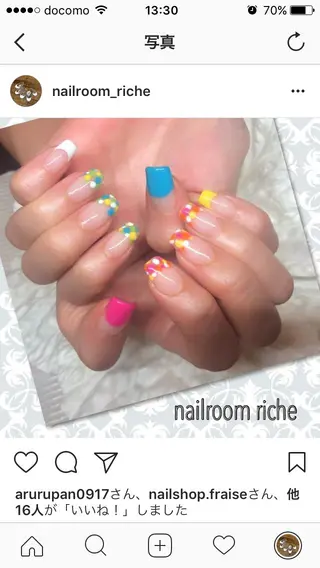 ネイル nailroom richeのネイルデザイン
