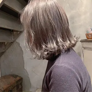 ミディアム カラー 鎌田卓也/髪質改善 /透明感カラーのヘアスタイル