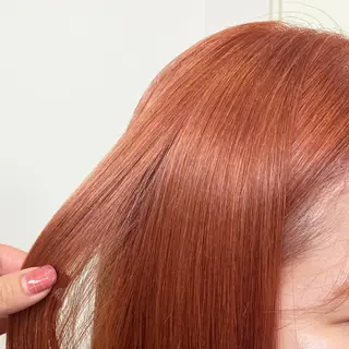 セミロング カラー 藤野 凪沙のヘアスタイル