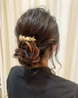 ヘアアレンジ if所属・大崎if ほりはるかのヘアスタイル