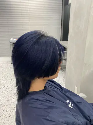 ミディアム ACE名駅松本 真生のヘアスタイル