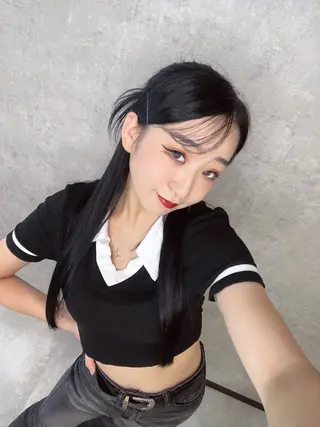 ロング トレンド韓国ヘア 🇰🇷のんのヘアスタイル