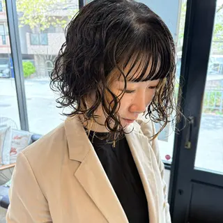 パーマ 梅木 秀美のヘアスタイル