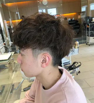 パーマ メンズ AUBE HAIR camelia 枚方店所属・メンズパーマ/ メンズカット/渡邊亘のヘアスタイル