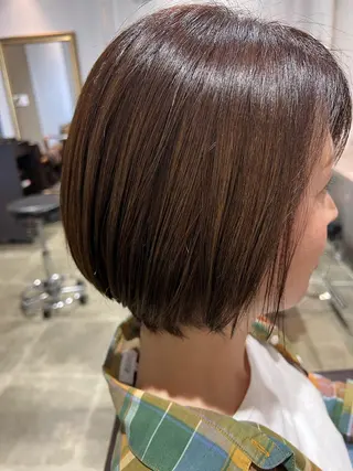 ショート ビラデルソルmaRe所属・山口 莉々香のヘアスタイル