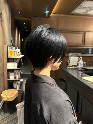ショート MINX 銀座店所属・MINXginza タイラミユネのヘアスタイル