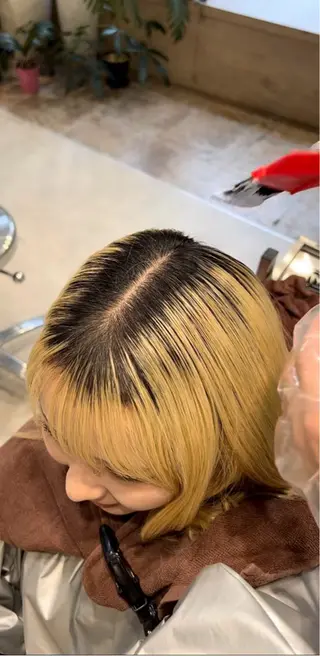 カラー ピチカート所属・菊田 瑞貴のヘアスタイル