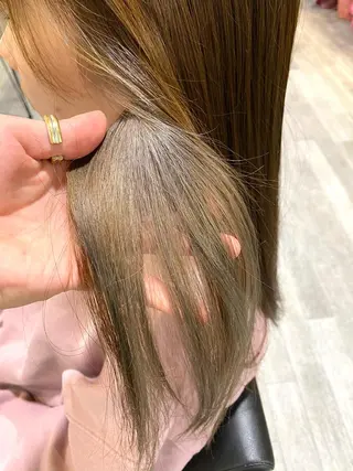 ロング カラー unpeu hair 二条所属・先着1名様限定 カット無料のヘアスタイル