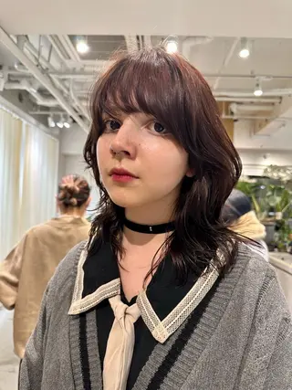 セミロング P.S  gemmie所属・Tetta 🤙のヘアスタイル