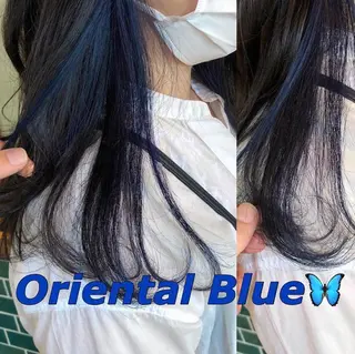 セミロング カラー ヘアアレンジ 髪質改善/艶髪 🫧高橋湧也のヘアスタイル