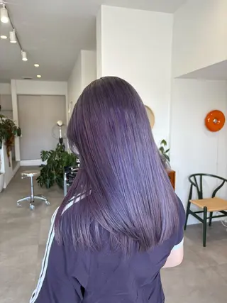 ロング カラー YUEN イシイ アミのヘアスタイル