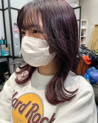 ミディアム カラー コム・マティス所属・トップスタイリスト /Yuto.Araiのヘアスタイル