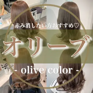 ロング カラー 【赤み消しカラー】 中野浩太のヘアスタイル