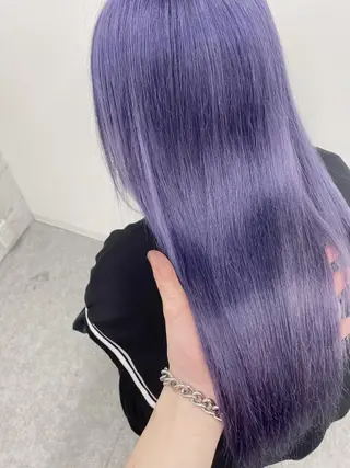 セミロング 🤍韓国寒色カラー 🤍MADOKAのヘアスタイル