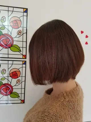 ショート カラー 髪質改善/ハイライト 小林秀樹のヘアスタイル