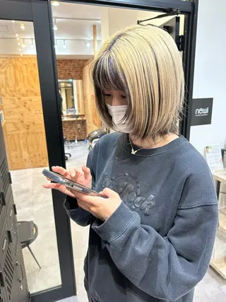 ショート 【20代ダメージ毛に 髪質改善】のヘアスタイル