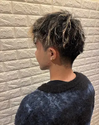 ショート パーマ メンズ Ailes hair /菊地穂果のヘアスタイル