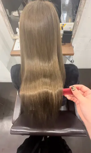 ロング カラー 名駅/艶カラー/原田 永遠のヘアスタイル