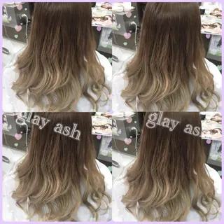 ロング カラー 韓国ヘア得意❤︎森澤 悠佳のヘアスタイル