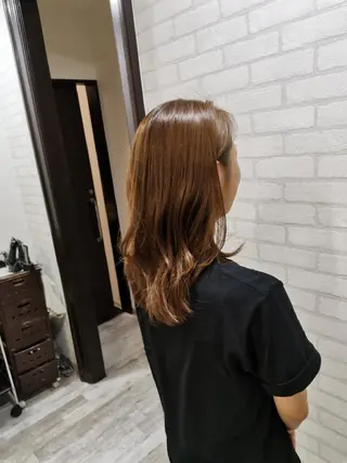 セミロング FLAVOR OF HAIR所属・シークレットカラー 中谷良成のヘアスタイル