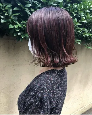 ミディアム RYOTA 似合わせカラー🏀のヘアスタイル