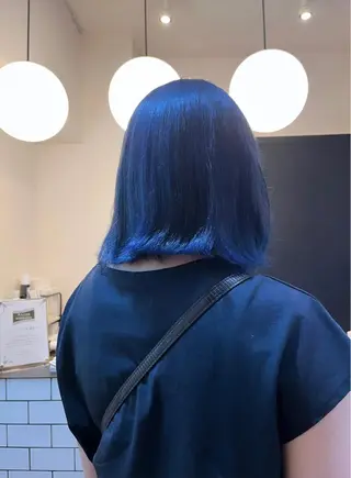 ミディアム カラー ハイトーンカラー 🦋yuri🦋のヘアスタイル