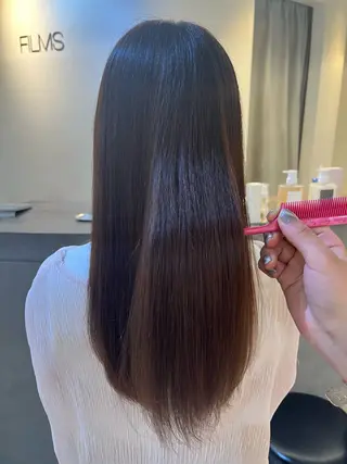 ロング morita yunaのヘアスタイル