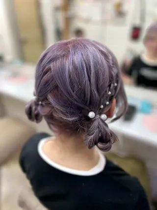 ヘアアレンジ へアセット/心斎橋 支持率No.1✨🌈のヘアスタイル