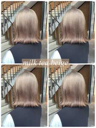 ショート 美髪矯正 蓮のヘアスタイル