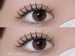マツエク・マツパ WOLTOKYO🌙 渋谷🩶yu-kiのマツエク・マツパデザイン