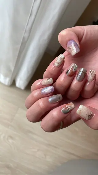 ネイル revia所属・ERI Nailistのネイルデザイン