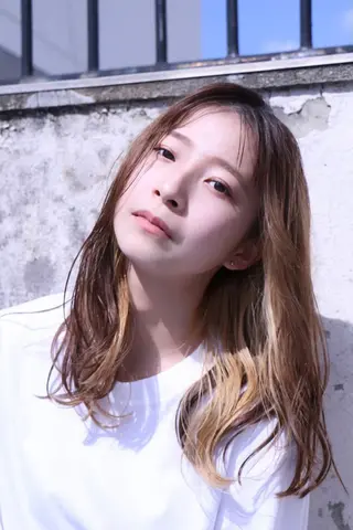 ミディアム カラー IORI #韓国ヘア#髪質改善のヘアスタイル