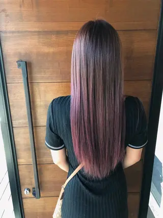 ロング カラー one by zero所属・藏本 剛史のヘアスタイル