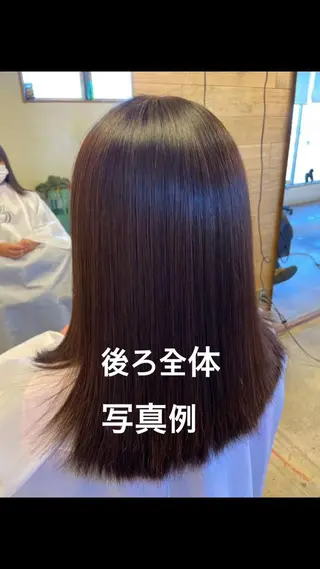 ミディアム 服部 洋季のヘアスタイル