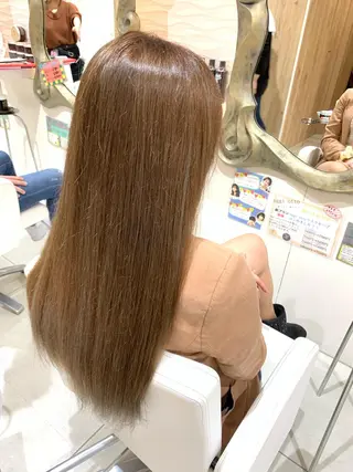 ロング カラー 松吉 純平のヘアスタイル