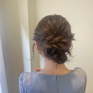 セミロング SALOWIN川崎WEST店所属・🌷川崎/アレンジ/ 暖色ボブ/コトネ🌷のヘアスタイル