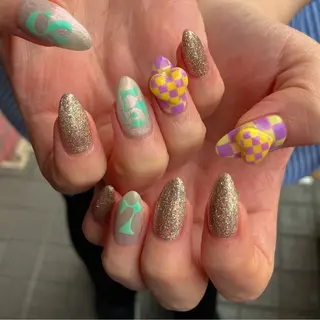 ネイル MeliMellow所属・MeliMellow mayaのネイルデザイン