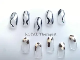 ネイル 【寺岡】 ロイヤル•セラピストのネイルデザイン