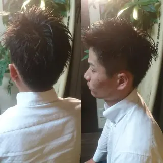 メンズ サンフラット所属・岡林 選のヘアスタイル